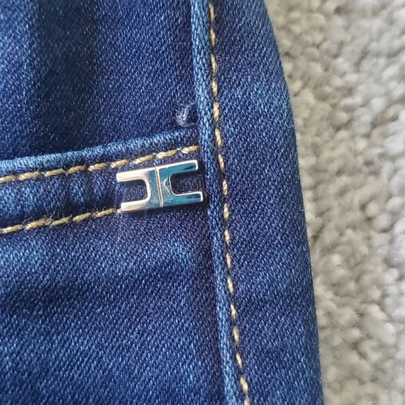 Elisabetta Franchi jeans blue denim size 27 - Picture 6 of 14